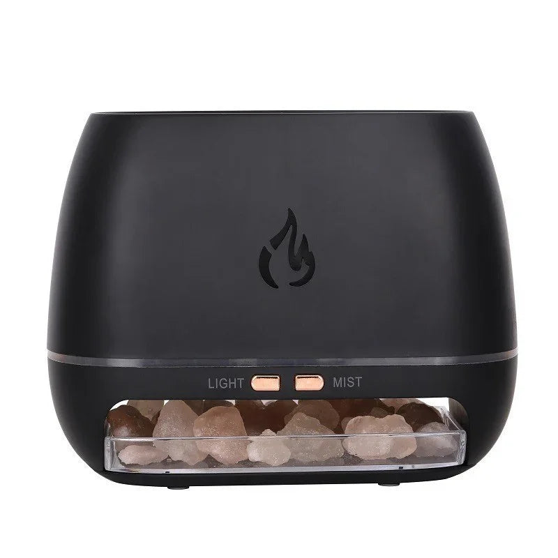 Black LED Flame Aromatherapy Diffuser - Flea Market